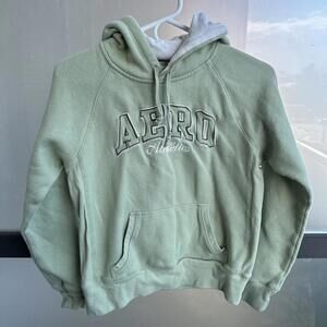 Aeropostale Women's Green Hoody